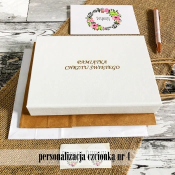 Białe pudełko SF na zdjęcia 13x18 (do 100 zdjęć)
