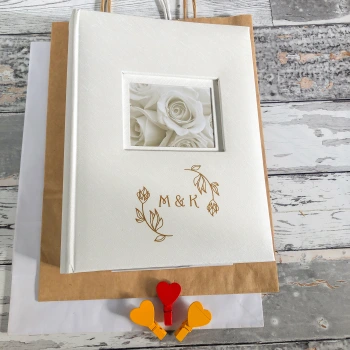 Album ślubny wsuwany Love White (300 zdjęć 10x15)