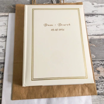 Album wsuwany Gedeon Classic White (50 zdjęć 15x21)