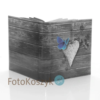 Album assort V22 szary XL (tradycyjny 60 czarnych stron)