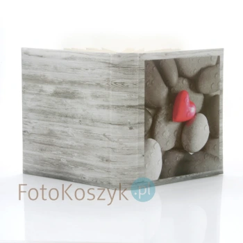 Album wklejany assort V2 serce XL (tradycyjny 60 kremowych stron)