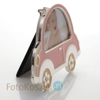 Ramka Dziecięca Auto róż (na zdjęcie 8x5)