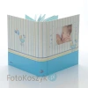 Dziecięcy album na zdjęcia Baby Chart N XL (tradycyjny 100 niebieskich stron)