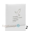 Album komunijny wklejany 24 kremowe strony, personalizowany, 5 wzorów
