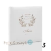 Album komunijny wklejany 24 kremowe strony, personalizowany, 5 wzorów