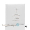 Album komunijny wklejany 24 kremowe strony, personalizowany, 5 wzorów