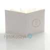 Album na chrzest, wklejany, 30 kremowych stron, personalizowany, 6 wzorów