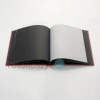 Album Henzo Basicline Czerwony (tradycyjny 80 czarnych stron)