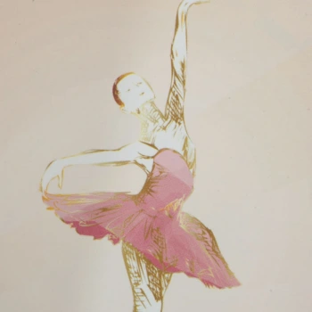 Album Balerina (tradycyjny 60 kremowych stron)