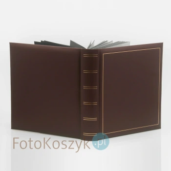Album wklejany Classic 4 Brązowy XL (tradycyjny 100 czarnych stron)
