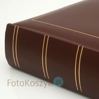 Album wklejany Classic 4 Brązowy XL (tradycyjny 100 czarnych stron)