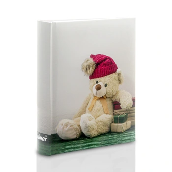 Album dziecięcy wsuwany Miś w czapce (na 300 zdjęć 10x15)