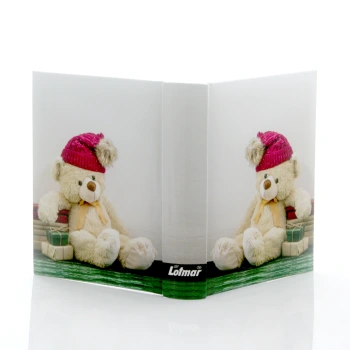 Album dziecięcy wsuwany Miś w czapce (na 300 zdjęć 10x15)
