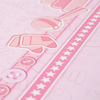 Album wklejany dziecięcy Baby Pink (tradycyjny 40 kremowych stron)