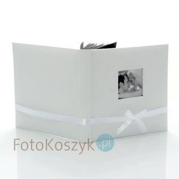 Album w pudełku Bekri Biel (tradycyjny 40 czarnych stron)