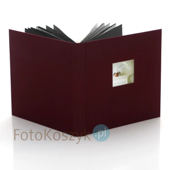 Album Goldbuch Bella Vista bordo (tradycyjny 60 czarnych stron)
