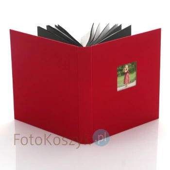 Album Goldbuch Bella Vista czerwony (tradycyjny 60 czarnych stron)