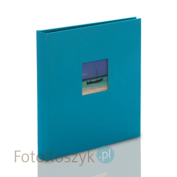 Album Goldbuch Bella Vista turkus (tradycyjny 60 czarnych stron)