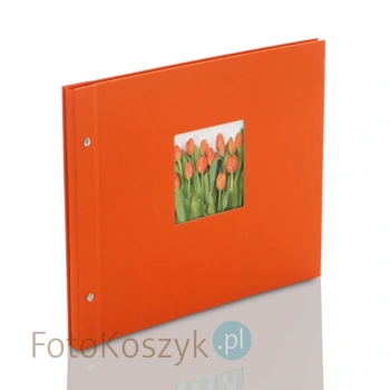 Album Goldbuch Bella Vista XXL pomarańczowy (tradycyjny, 40 czarnych stron)