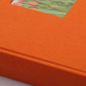 Album Goldbuch Bella Vista pomarańczowy (tradycyjny 60 kremowych stron)