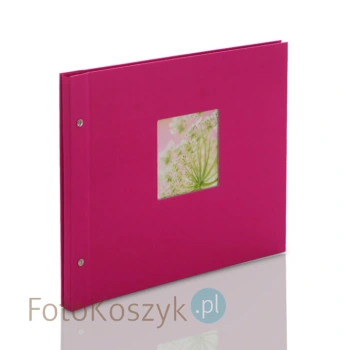 Album na zdjęcia wklejane Goldbuch Bella Vista XXL róż (tradycyjny, 40 czarnych stron)