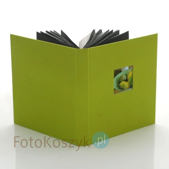 Album Goldbuch Bella Vista limonka (tradycyjny 60 czarnych stron)