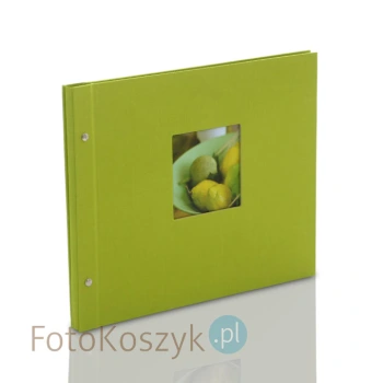 Album Goldbuch Bella Vista limonka (tradycyjny, 40 czarnych stron)