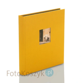 Album Goldbuch Bella Vista żółty (tradycyjne 60 czarnych stron)