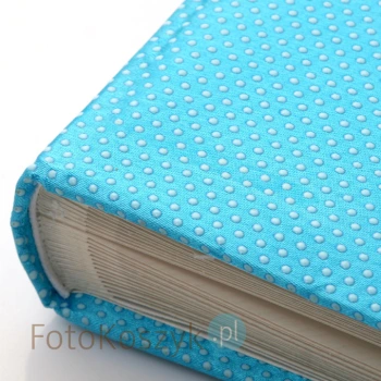 Album pod folię Betty Fabric niebieski (50 stron pod folię)
