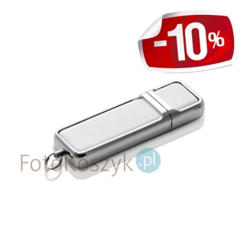 Pendrive MG-USB 2.0 biała skóra (2GB)