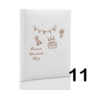 Album dziecięcy na chrzest, urodziny, metryczka do wyboru (wsuwany na 100 zdjęć 10x15)