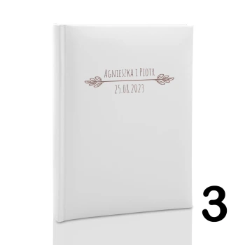 Album ślubny wsuwany na 100 zdjęć 10x15 personalizowany 12 wzorów