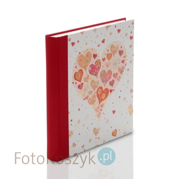Album Goldbuch Big Heart Rose (tradycyjny 60 białych stron)