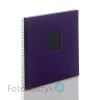 Album Goldbuch Bella Vista spirala fioletowy (tradycyjny, 40 czarnych stron)