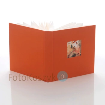 Album Goldbuch Bella Vista pomarańczowy mały (tradycyjny 60 kremowych stron)
