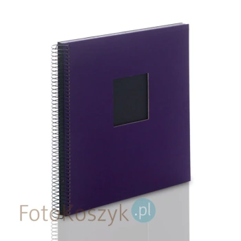 Album Goldbuch Bella Vista spirala fioletowy (tradycyjny, 40 czarnych stron)