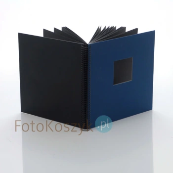 Album Goldbuch Bella Vista spirala niebieski (tradycyjny, 40 czarnych stron)