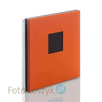 Album Goldbuch Bella Vista spirala pomarańczowy (tradycyjny, 40 czarnych stron)
