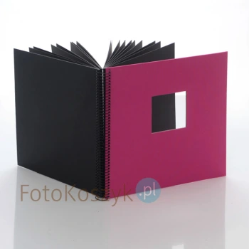 Album Goldbuch Bella Vista spirala różowy (tradycyjny, 40 czarnych stron)