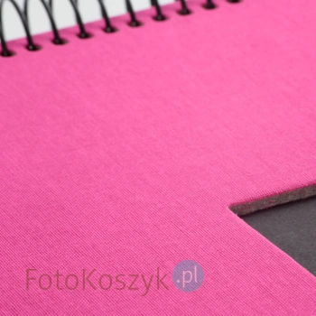 Album Goldbuch Bella Vista spirala różowy (tradycyjny, 40 czarnych stron)
