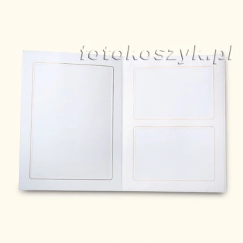 Mini-Album Komunijny - zestaw: zdjęcie 15x21 (pion) + 2 zdjęcia 10x15 (poziom)