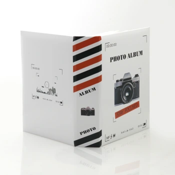 Album na zdjęcia wsuwane Camera Biały na 200 zdjęć 10x15