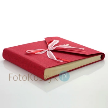 Album Zep Carol Red XXLS (tradycyjny 100 kremowych stron)