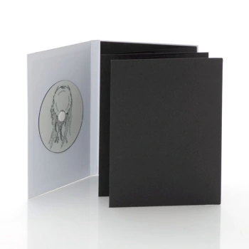 Albumik harmonijka Łapacz Snów b&w 10 zdjęć 15x23 płyta DVD czarna karta