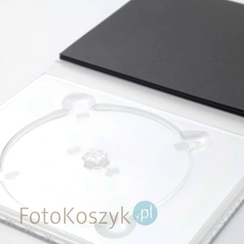 Albumik harmonijka Łapacz Snów b&w 10 zdjęć 13x18 płyta DVD czarna karta