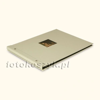 Album Goldbuch Chromo XXL Krem 1w (tradycyjny 40 czarnych stron)