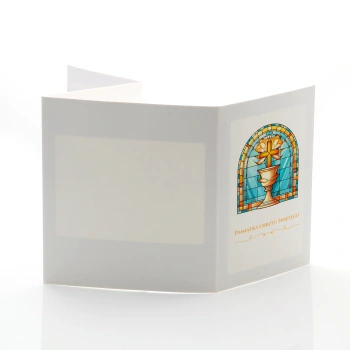 Mini-Album TS Na Chrzest witraż zestaw: 4 zdjęcia 15x21