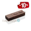 Pendrive Nasz Ślub MG-USB 2.0 ciemne drewno (4GB)