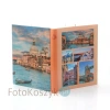 Album samoprzylepny City View pomarańczowy (60 stron pod folię)