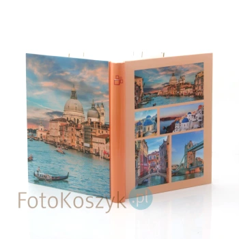 Album samoprzylepny City View pomarańczowy (60 stron pod folię)
